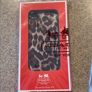COACH Ocelot iPhone 4 Case